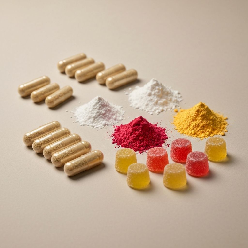 Different supplement formats available